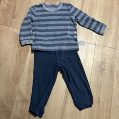 ミッキーマウス ストライプパジャマ 100cm