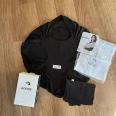 コニー抱っこ紐　ブラックS 箱つき