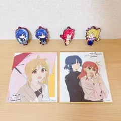 入場者特典 ミニ色紙 非売品 ぼっち・ざ・ろっく！ ラバーマスコット 6点