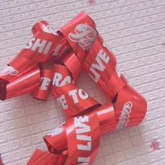 嵐 popcorn ポップコーン 櫻井翔 赤 銀テープ