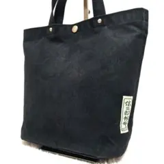 一澤信三郎帆布 トートバッグ ハンドバッグ 帆布かばん 京都 小型 ブラック 黒