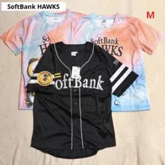 【まとめ売り】ソフトバンクホークス ビジターユニフォーム ひな丸Tシャツ2枚