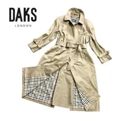 ［80s］DAKS スクエアストームシールド バルマカンロングコート