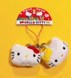 サンリオ ハローキティ＆ミミィ プチペアマスコット ストラップ