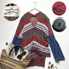 Vivienne Westwood ANGLOMANIA ボーダー 長袖 綿のサムネイル