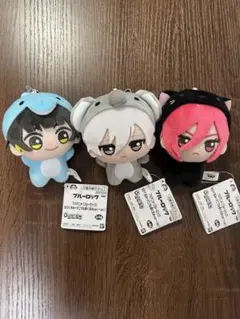 ブルーロック　ちびぬいぐるみ　アニマル着ぐるみ　3種3体セット