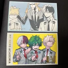 ヒロアカ原画展　メモリアルコレクション　オリジン組　緑谷　爆豪　轟 オールマイト