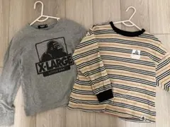 【美品】X-LARGE 長袖カットソー 130cm