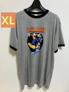 新品未使用　ディズニー　グーフィー スケートボード Tシャツ　半袖　XL