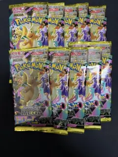 ポケモンカードゲーム　MEGAドリームex バラ10パック　1box分