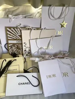 Dior、CHANEL、JO MARONE 紙袋15枚　ショッピングバッグ