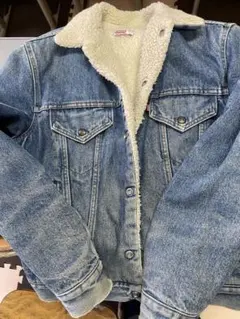 Levi's ボア付きデニムジャケット サイズ40