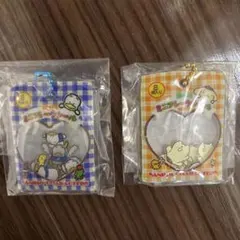 シャカシャカフレークシール風チャーム 　プリン　ペックル