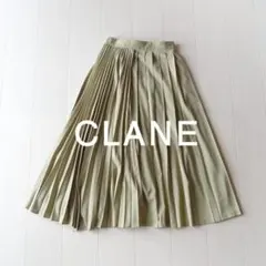 【新品】CLANE 3,1万 アンシンメトリー プリーツスカート クラネ 410