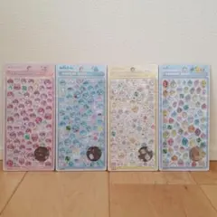 【正規品】ボンボンドロップシールミニ しずくちゃん ４枚セット