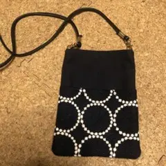 ミナペルホネン　タンバリン　オーガナイザー　スマホショルダー　スマホショルダー