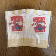 ファミマ ウサハナ サンリオキャラクターメーカーマスコット アクリルチャーム