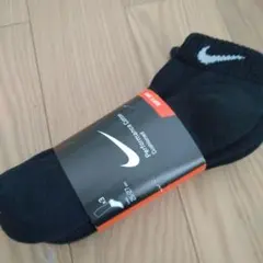 ナイキ NIKE アンクルソックス 25〜27cm SX4701 黒 3足