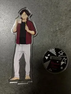 新品 ハイキュー!! アクリルスタンド 角名倫太郎 ジオラマ vリーグ