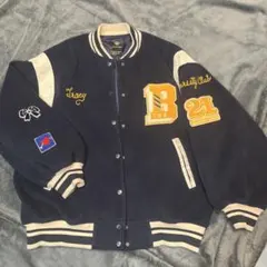 W closet スタジャン　ネイビー