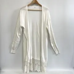 【Raf Raf】Lサイズ　カーディガン　ホワイト