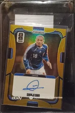 小野伸二 Shinji Ono Prizm /75 Silver Auto 直筆 - メルカリ