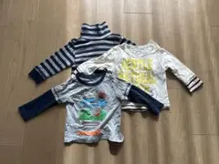 男の子 80サイズ 長袖カットソー 3点セット