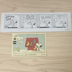 スヌーピーミュージアム入場券とステッカー