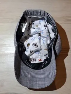 BURBERRY BLACK LABEL キャスケット　モノグラム柄　帽子