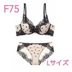 PEACH JOHN×マリクワコラボ ブラジャーショーツセット F75 Lのサムネイル