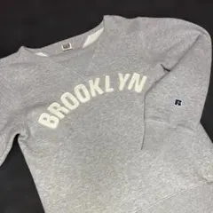USA製 RUSSELL ATHLETIC　SHIPS スウェット　グレーのサムネイル