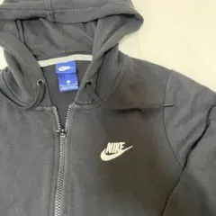 美品　ナイキ　 ジップアップパーカー 　サイズ M ブラック 黒 NIKE