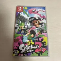 Nintendo Switch スプラトゥーン2 ソフト　カセット