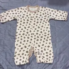 ヒョウ柄 ロンパース