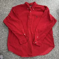 Ralph Lauren 赤 ボタンダウンシャツ XXL