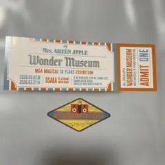 ミセス　ワンダーミュージアム　　ステッカー　入場特典