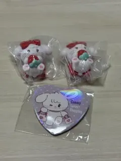 lilalamode mikko キャミー　フィギュア　缶バッジ　3点セット