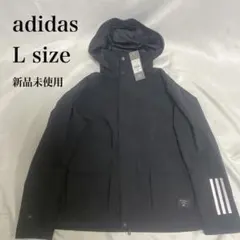 新品未使用タグ付き　adidas アディダス パーカージャケット　Lサイズ 黒