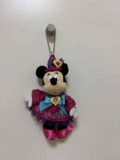 ミニーマウス　ぬいぐるみバッジ　東京ディズニーシー10周年