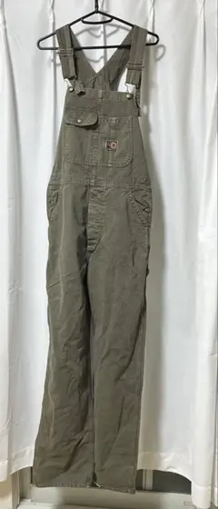 EDWIN エドウィン オーバーオール 32インチ 101w カーキのサムネイル