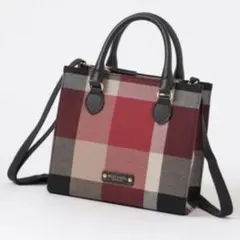 新品未使用　BLUE LABEL CRESTBRIDGE チェック柄バッグ