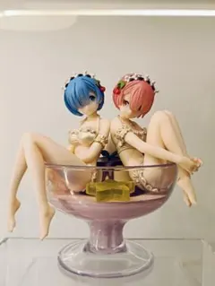 Re:ゼロ フィギュア レム&ラム　プリン・ア・ラ・mode