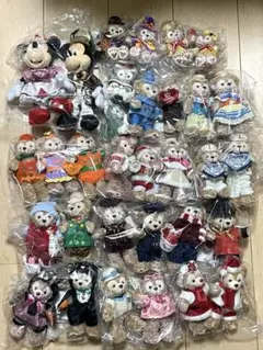 最終値下103個セットダッフィーフレンズぬいばぬいぐるみバッヂ
