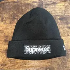 Supreme New Era Bandana Box Logo Beanie