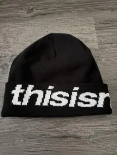 thisisneverthat ネバザ ビーニー ニット