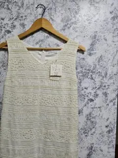 【新品】MERCURYDUO マーキュリーデュオ 幾何学レース切替ワンピース