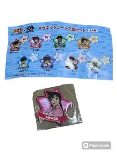 くら寿司  名探偵コナン  マグネットシート2個セット  毛利蘭