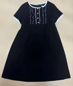 キャサリンコテージ ツイード切替ワンピース　140