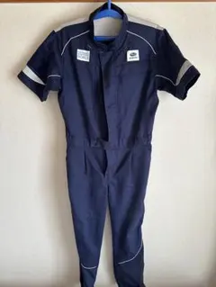 N*.様 美品 SUBARU スバル つなぎ 半袖 作業着 Lサイズ オールイン