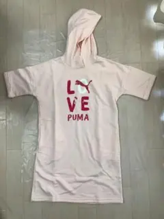 PUMA フード付き チュニックワンピース 160cm